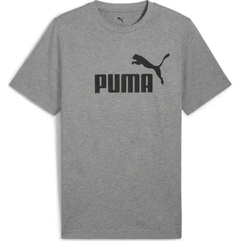 Pánské tričko Pánské Tričko s krátkým rukávem PUMA ESS NO. 1 LOGO TEE 68253203 – Šedá XL