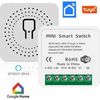 Elektrická zásuvka Řídicí jednotka 7rT Relé WiFi TUYA WiFi zásuvka