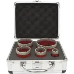 STREND PRO Diamantové vykružovací korunky na obklady korunkové vrtáky sada 5ks 20-68mm M14