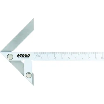 Úhloměr ACCUD 993-012-01 pravítko středící 300x180mm 993-012-01