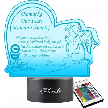 Lampička Noční lampa Plexido vícebarevná