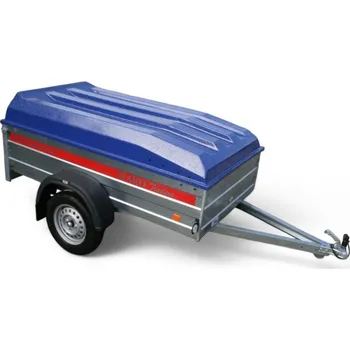 MARO Kralovice Jednoosý nebrzděný přívěs MARO 03/2007 N1 750 kg 2060x1110x600 mm s laminátovým víkem