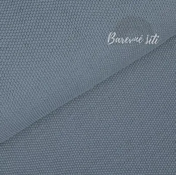 Pletená svetrovina 3D Zelenkavá šeď (E) (Podzimní kolekce LIMITKA 2024)