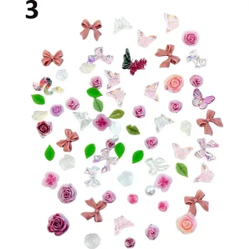 Set dekorací do pryskyřice – mix druhů Varianta: 3