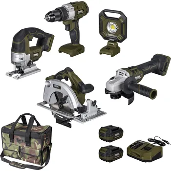 Sada nářadí Sada aku nářadí Narex CAMOUFLAGE 6 CSV 13-2, CBU 125, CPL 90, CPK 65, START SET-CMFL