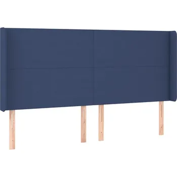 Čelo postele Uszak Modré 203x16x118/128cm