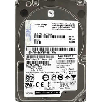 Interní pevný disk IBM 00Y2683 600GB 10K 128MB SAS-2 2,5'' ST600MM0088