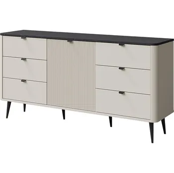 Komoda Jurek Komoda MARLY 9 Kombinace barev: kamír/šedý kámen