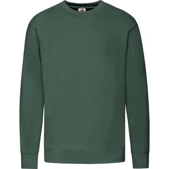 Pánská mikina Fruties Pánská mikina bez zapínání Beshir tmavě zelená XXL