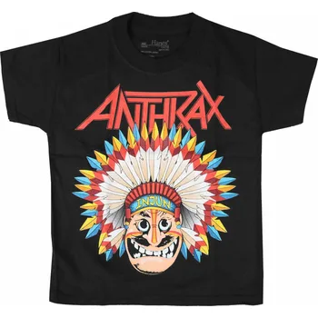 Pánské tričko Tričko metal dětské Anthrax - War Dance Boys - ROCK OFF - ANTHTEE24BB