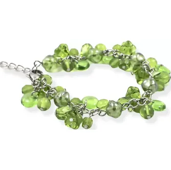 Náramek Náramek Zelený cinkáček