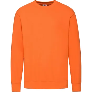 Pánská mikina Fruties Pánská mikina bez zapínání Beshir pomerančová XXL