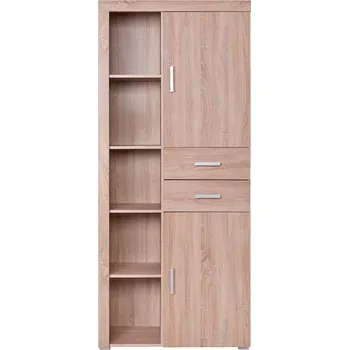 Knihovna Regál 2d2s dub sonoma Damis