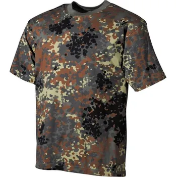 Pánské oblečení MFH pánské US Army triko flecktarn 170 g / M2 - L