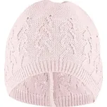 Dětská tenká jarní čepice AJS 50-034 dziewczęca Velikost: ONE SIZE, Barva: pudrová