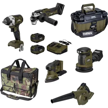 Sada nářadí Sada aku nářadí Narex CAMOUFLAGE 17 - NOVINKY. Rozšíření k stávajícím strojům.VČETNĚ AKU