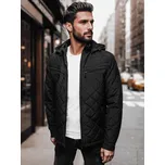 Černá pánská přechodová bunda s kapsami TX4991 Velikost: M