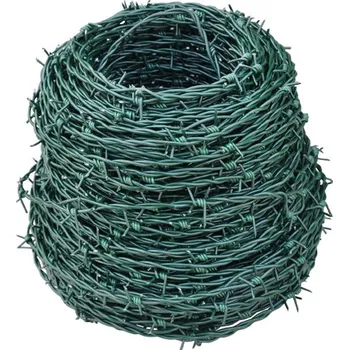 Příslušenství pro plot UMAKOV Ostnatý drát ZnPVC RAL 6005 2,0 / 2,5mm, 50m