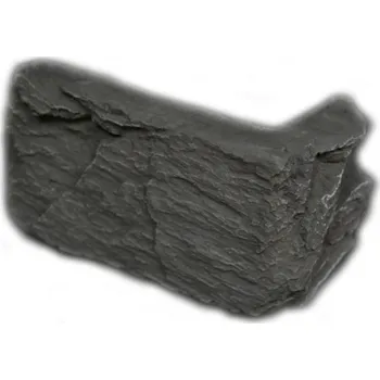 Kamenný koberec Magicrete Umělý kámen rohový Shale šedý