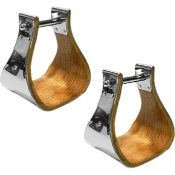 Westernové třmeny Lakota, široké 5"