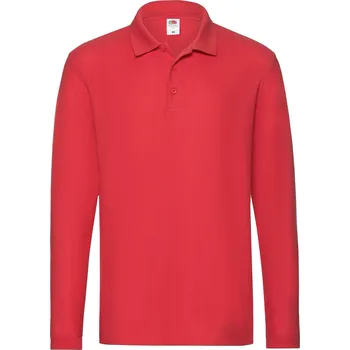 Pánské tričko Fruties Pánské tričko s dlouhým rukávem Batush červená XXL