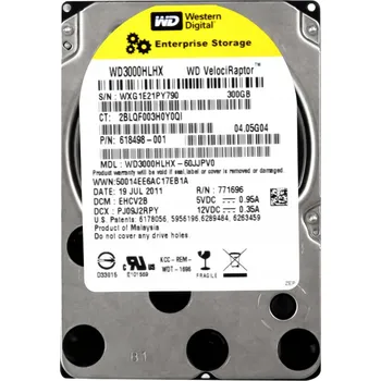 Pevný disk HP 618498-001 300GB 10K SATA III 2,5'' WD3000HLHX