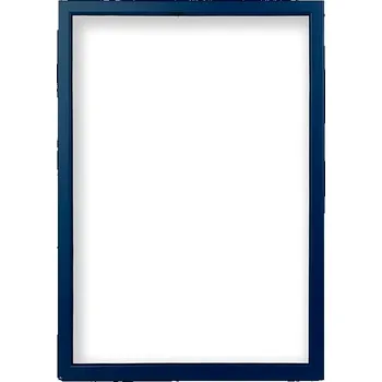 Rám na obraz Fotorámeček 23 Rozměr: 9 x 13 cm, Barva: Modrá, Typ zasklení: Sklo