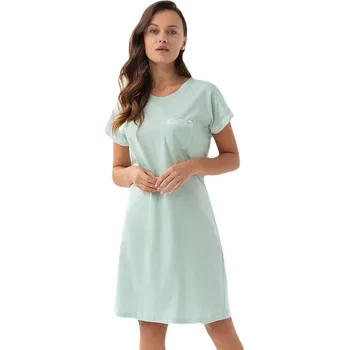 Dámské noční prádlo Dámská noční košile Silviana světle zelená XXL