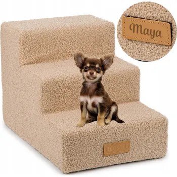 Schůdek Schůdky pro psa DOGESTE 3 stupně 30 cm nosnost 20 kg