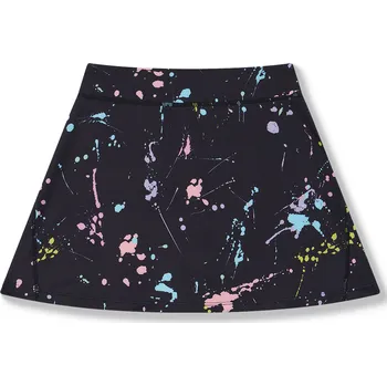 Dívčí sukně Dívčí funkční sukně - Wolf H2566, černá / skvrny Barva: Černá, Velikost: 146