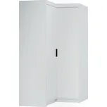 Skříň Enja 2D rohová bílá