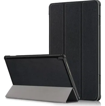 Pouzdro na tablet Stand polohovatelné PU kožené pouzdro na tablet Lenovo Tab M10 - černé