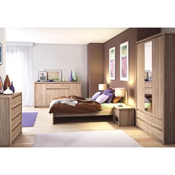 Ložnicová sestava Ložnicová sestava 3D dub sonoma Norton