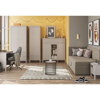 Dětský pokoj Dětská sestava 3D taupe Kleo