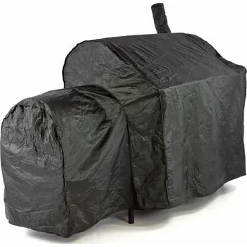 Krycí plachta Ochranný obal pro zahradní grily z PVC černý, 150x72x124 cm