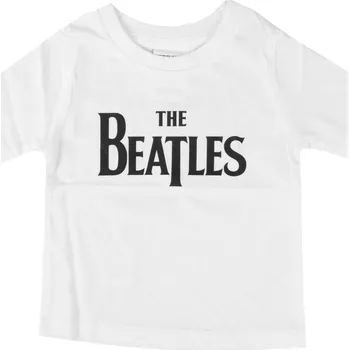 Pánské oblečení Tričko metal dětské Beatles - Drop T Toddler WHT - ROCK OFF - BEATTEE10TW - 6-9