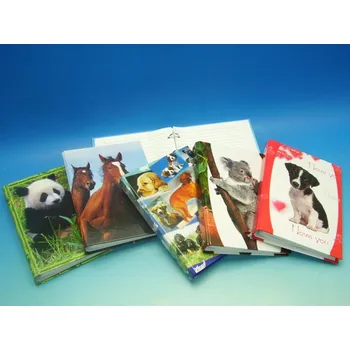 Pořadač A5 s vložkou KARIS zvířata lamino 4kr.mechanika 5463