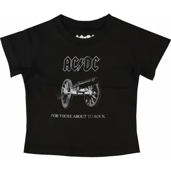 Pánské oblečení Tričko metal dětské AC-DC - About To Rock - ROCK OFF - ACDCTS06TB - 2T
