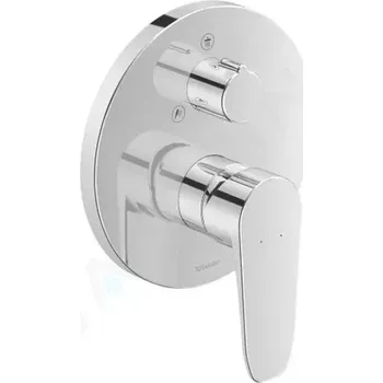 Vodovodní baterie Duravit B.1 Sprchová baterie pod omítku, pro 2 spotřebiče, chrom, B14210012010