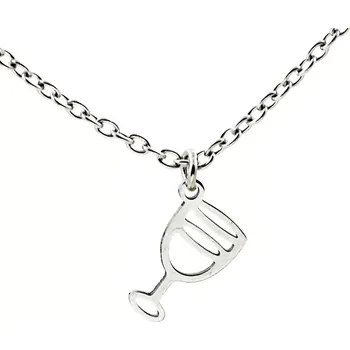 Řetízek Řetízek se sklenkou vína