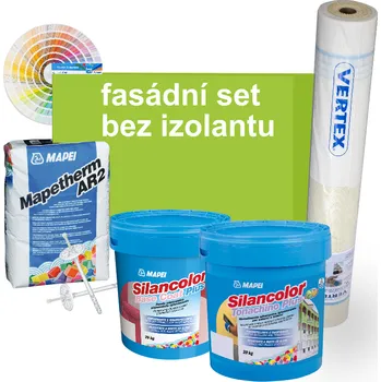 Mapei - set Zateplení fasády minerální vatou set Mapei tl. fasádní set bez izolantu