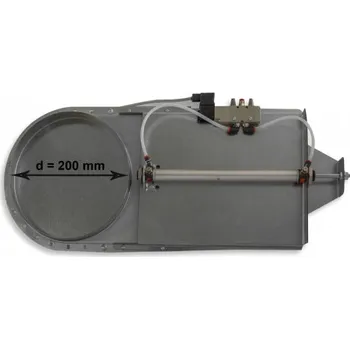 Uzávěr pneumatický UPN200c