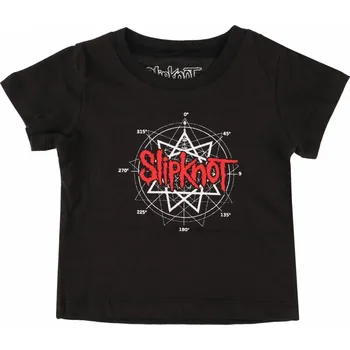 Pánské oblečení Tričko metal dětské Slipknot - Star Logo - ROCK OFF - SKTS69TB - 4T