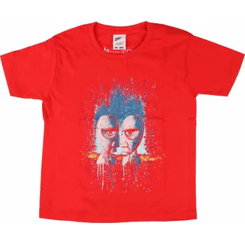Oblečení a móda Tričko metal dětské Pink Floyd - Division Bell Drip RED - ROCK OFF - GDAPFTS04BR