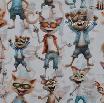 Galanterie Úplet, Cool zvířecí frajeři (E) (Luxusní vzory z Turecka)