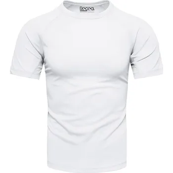 Pánské tričko Recea Pánské tričko s krátkým rukávem Spiro bílá S