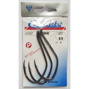Rybářský háček Háčky na dno, mořské, s protihrotem Gamakatsu 4644F 3 ks