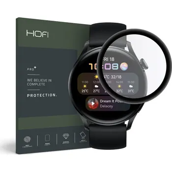 Náhradní kryt pro mobilní telefon Hybridní sklo Hofi Hybridní sklo Huawei Watch 3 46mm černé