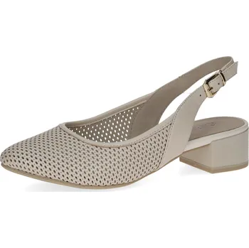 Dámské lodičky Caprice dámské lodičky 9-29602-44 Barva: krémová, Velikost: 40, Šíře podešve: H