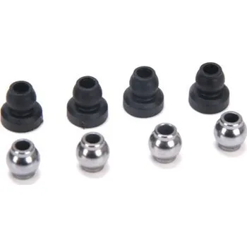 RC náhradní díl Losi horní a spodní držáky tlumiče (4): CCR/NCR